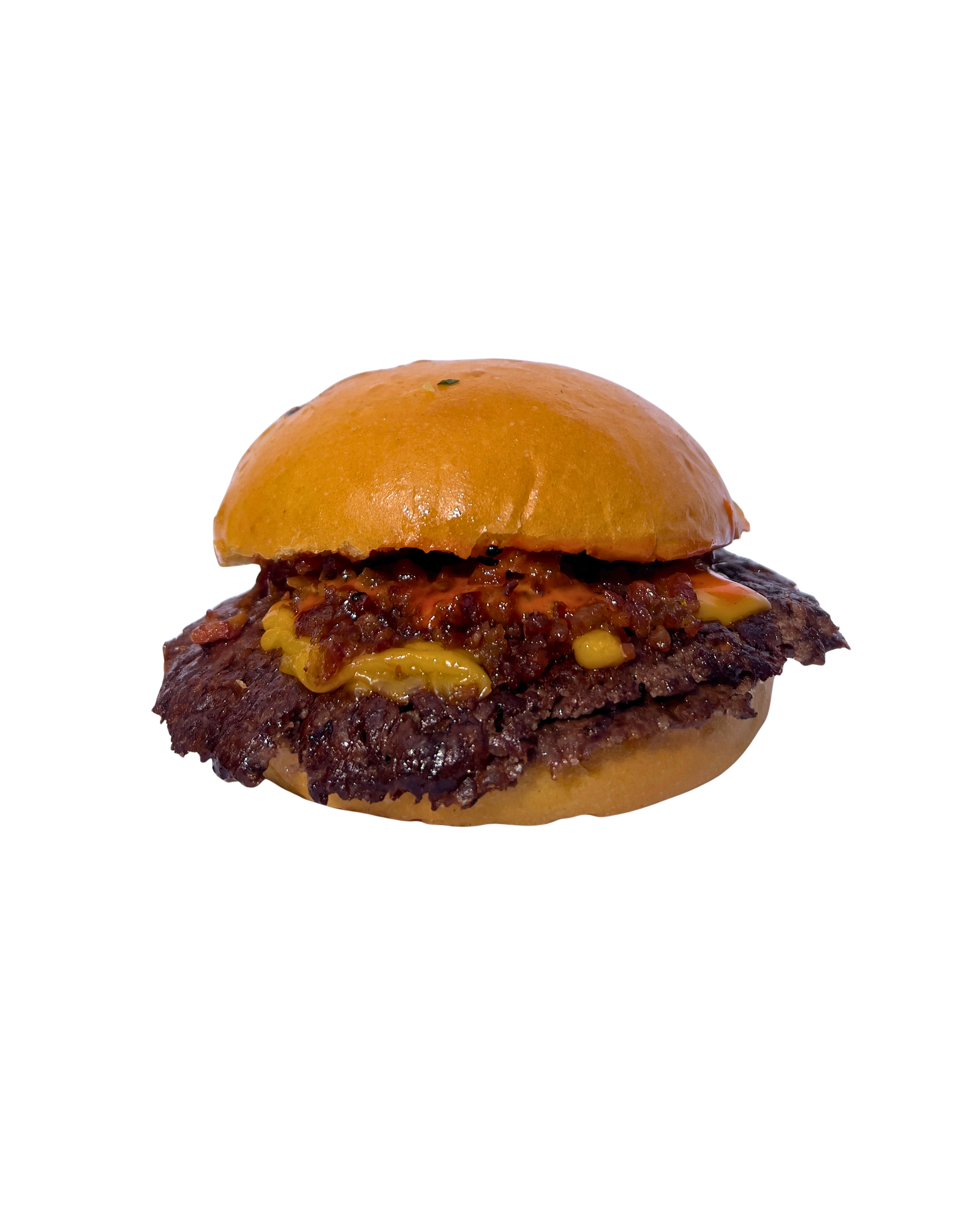 Hamburguesa Smok con costra Maillard profunda